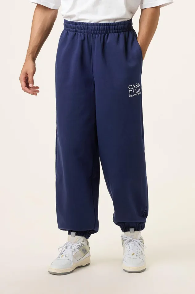 Women Matching Sets Fila CASA FILA Country Club Jogger 400 Fila Navy