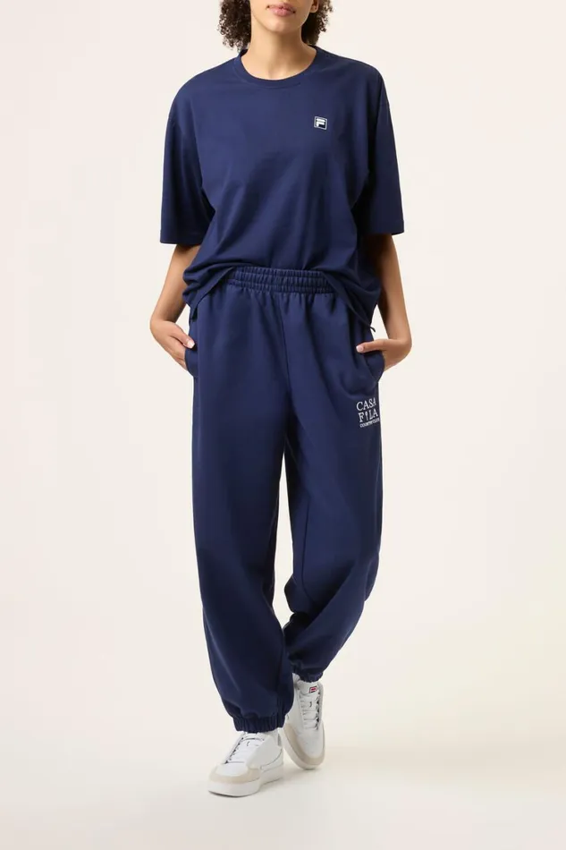 Women Matching Sets Fila CASA FILA Country Club Jogger 400 Fila Navy
