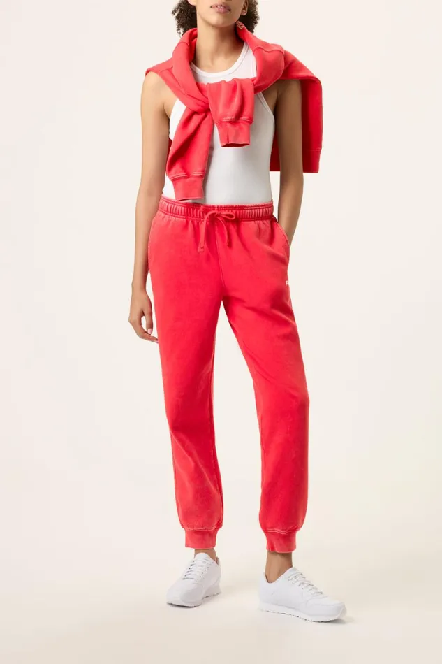 Women Matching Sets Fila Sportstyle Linear Logo Jogger 611 Fila Redwhite Women Matching Sets Fila Sportstyle Linear Logo Jogger 611 Fila Redwhite