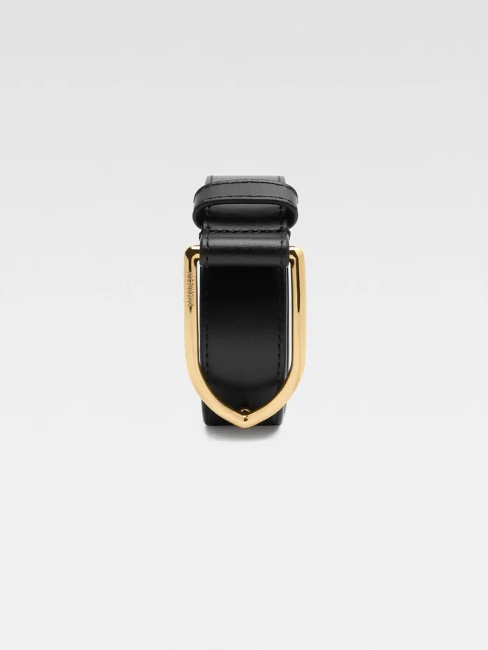 WomenMen Belts JACQUEMUS The Bambino Belt Black WomenMen Belts JACQUEMUS The Bambino Belt Black