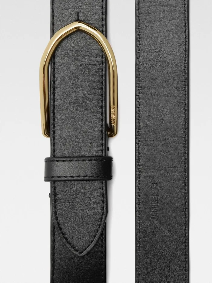 WomenMen Belts JACQUEMUS The Bambino Belt Black WomenMen Belts JACQUEMUS The Bambino Belt Black