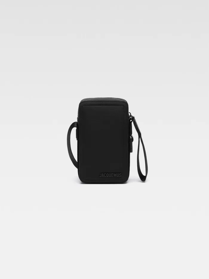 WomenMen Crossbody and Handbags JACQUEMUS The Vertical Cuerda Black