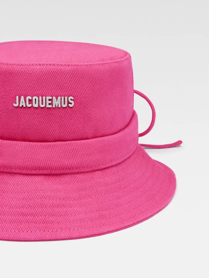 WomenMen Hats JACQUEMUS The Gadjo Bucket Hat Pink