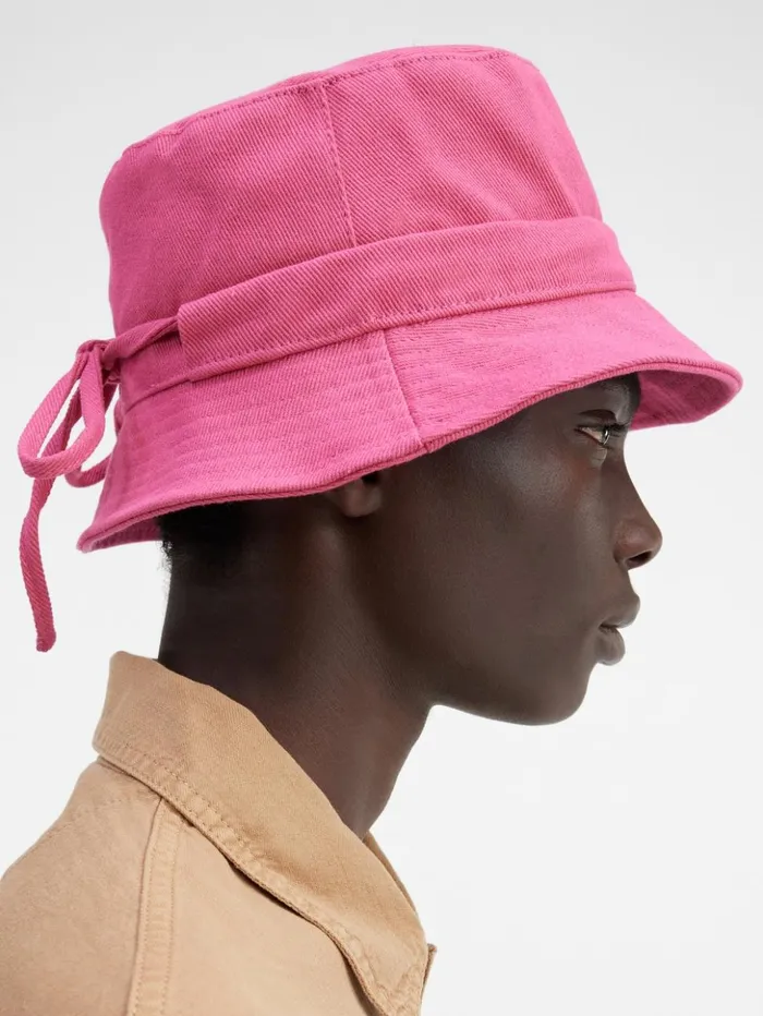 WomenMen Hats JACQUEMUS The Gadjo Bucket Hat Pink