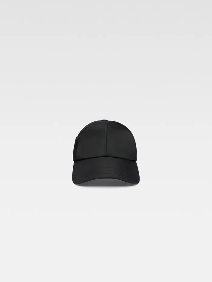 WomenMen Hats JACQUEMUS The Ovalie Cap Black WomenMen Hats JACQUEMUS The Ovalie Cap Black