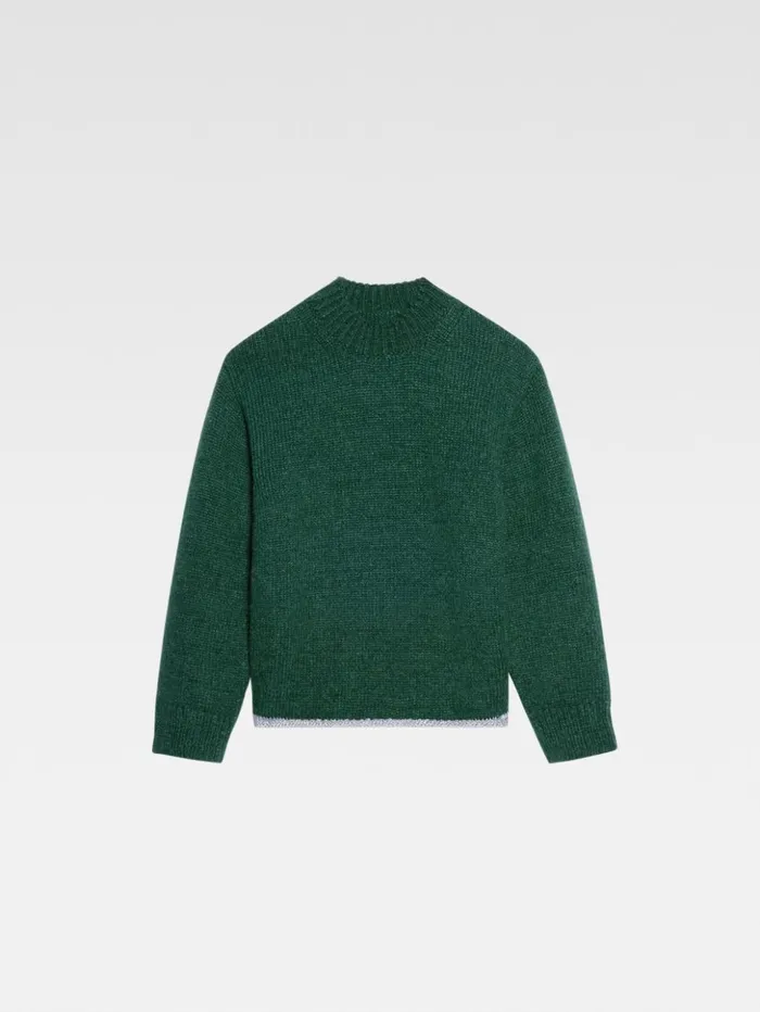WomenMen Knits JACQUEMUS The Pavane Knit Dark Green WomenMen Knits JACQUEMUS The Pavane Knit Dark Green