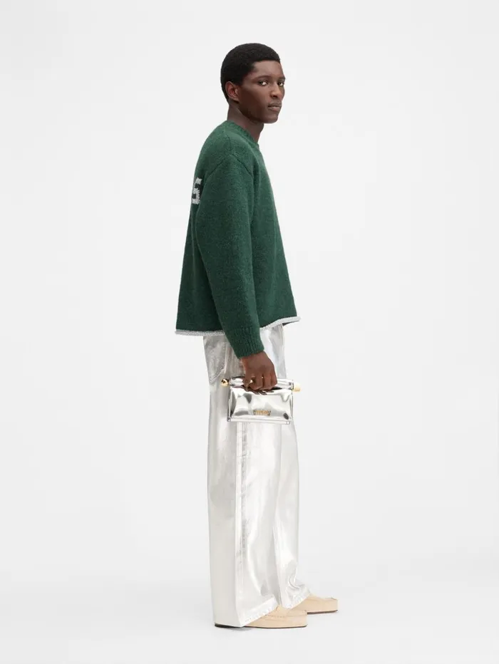 WomenMen Knits JACQUEMUS The Pavane Knit Dark Green WomenMen Knits JACQUEMUS The Pavane Knit Dark Green