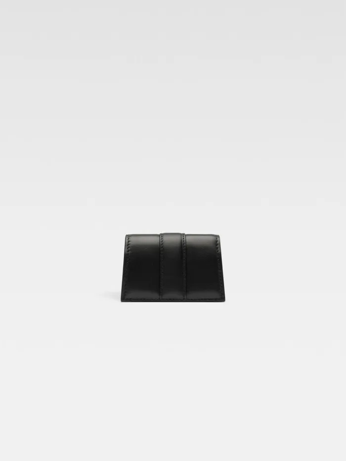 WomenMen Small Leather Goods JACQUEMUS The Bambino Flap Case Black WomenMen Small Leather Goods JACQUEMUS The Bambino Flap Case Black