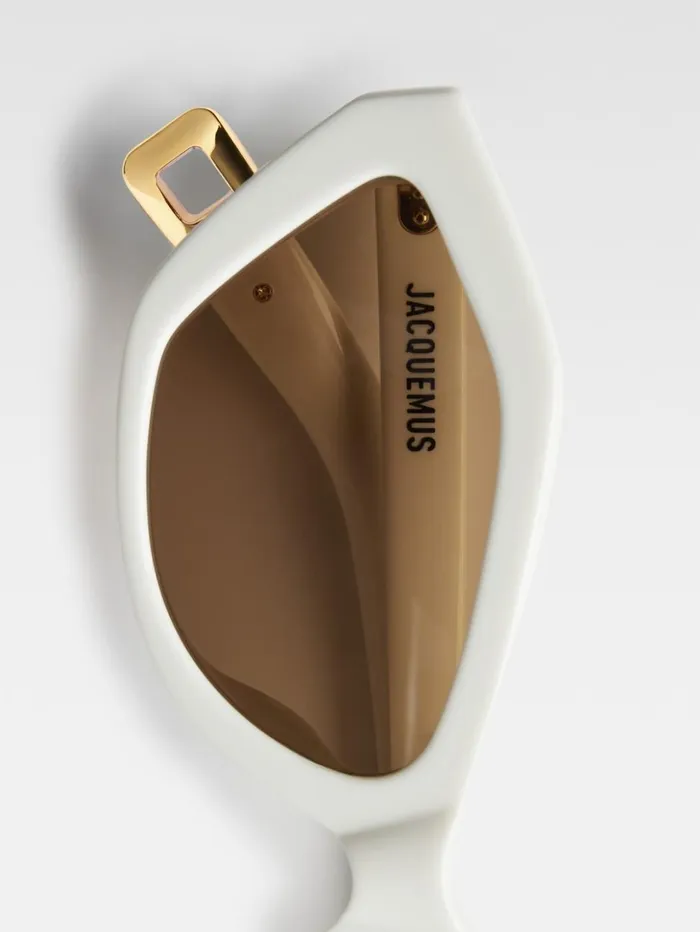 WomenMen Sunglasses JACQUEMUS The Bambino Sunglasses White