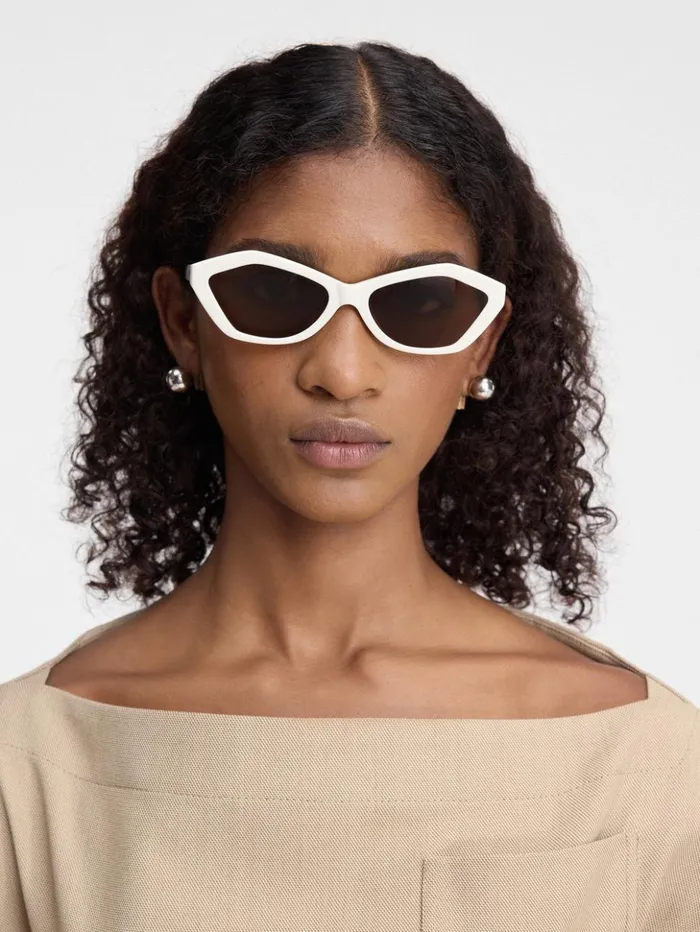 WomenMen Sunglasses JACQUEMUS The Bambino Sunglasses White