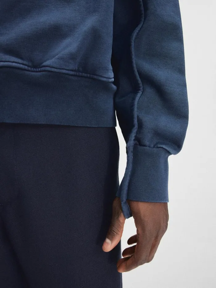 WomenMen Sweatshirts and Joggings JACQUEMUS The Camargue Zipped Sweatshirt Dark Navy
