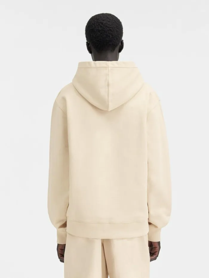 WomenMen Sweatshirts and Joggings JACQUEMUS The Gros Grain Hoodie Beige