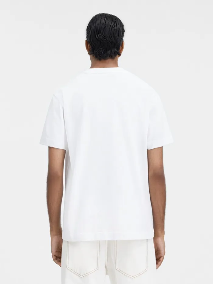 WomenMen Tshirts JACQUEMUS The Gros Grain Tshirt White WomenMen Tshirts JACQUEMUS The Gros Grain Tshirt White