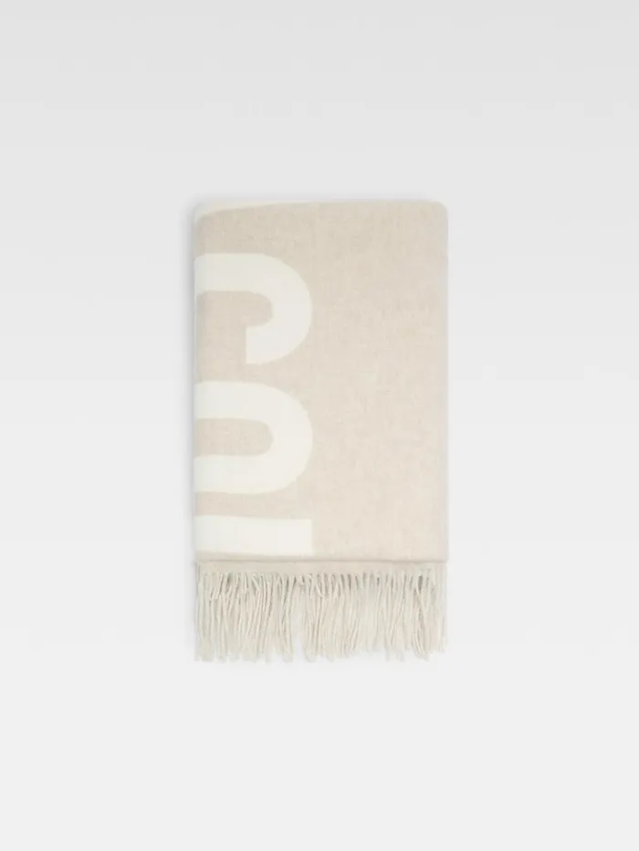 WomenMen Textile Accessories JACQUEMUS The Jacquemus Plaid Multibeige