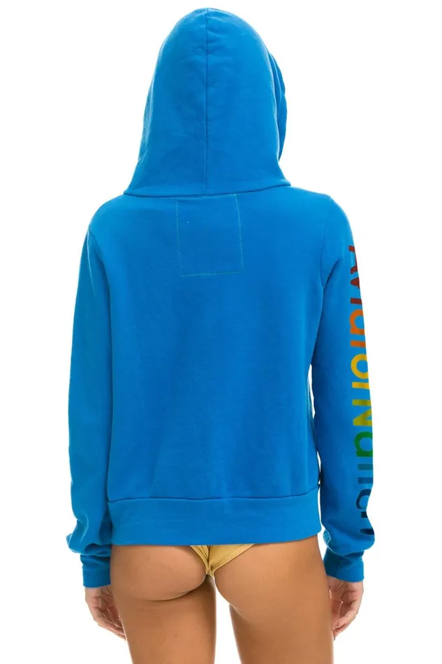 WomenMen Tops Aviator Nation AVIATOR NATION HOODIE 8211 OCEAN