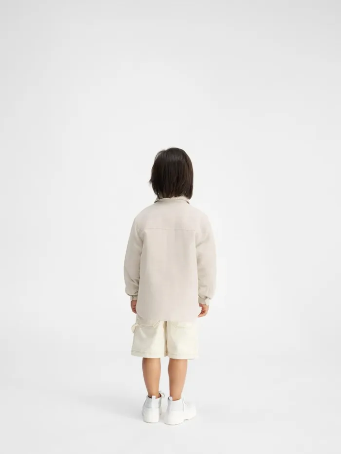 WomenMen Tops JACQUEMUS The Boulanger Kids039 Shirt Light Beige WomenMen Tops JACQUEMUS The Boulanger Kids039 Shirt Light Beige