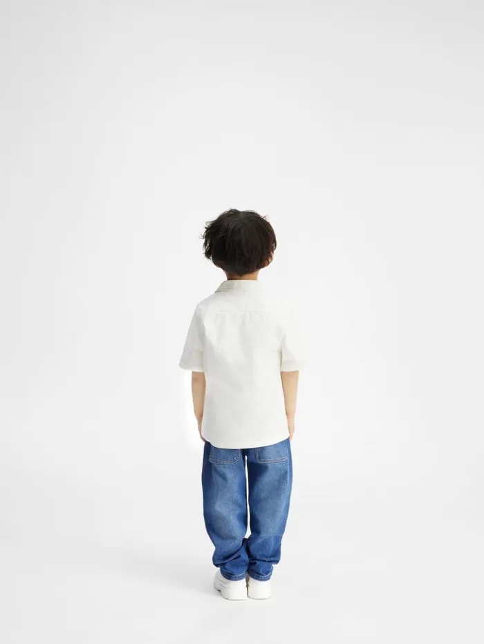WomenMen Tops JACQUEMUS The Jean Kids039 Shirt White WomenMen Tops JACQUEMUS The Jean Kids039 Shirt White