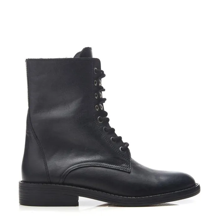 Women Moda In Pelle Black Boots Bsoleful BHalsey Black Leather