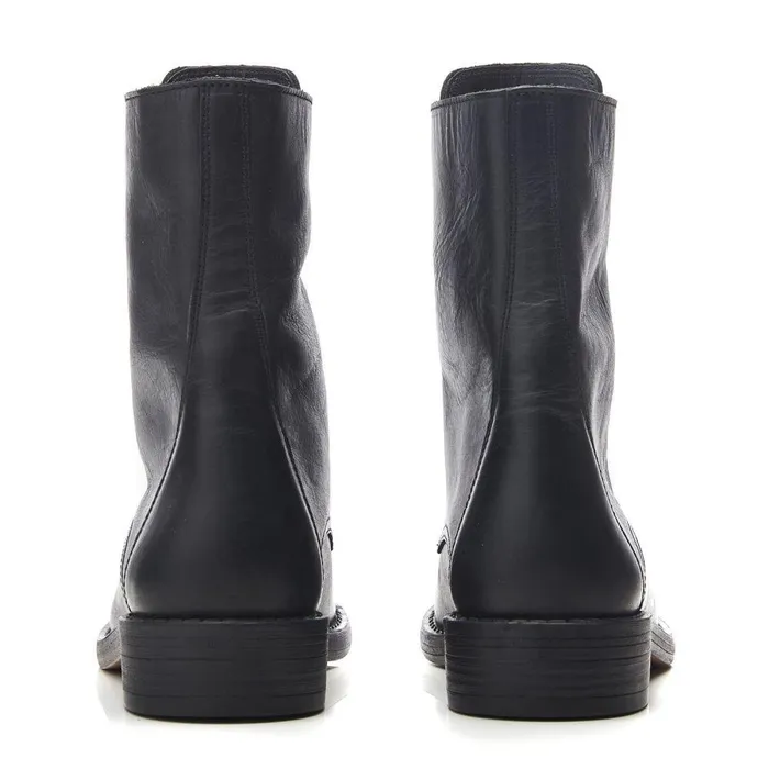 Women Moda In Pelle Black Boots Bsoleful BHalsey Black Leather