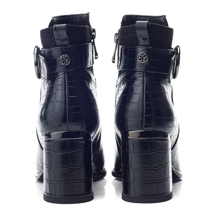 Women Moda In Pelle Black Boots Paeden Black Porvair