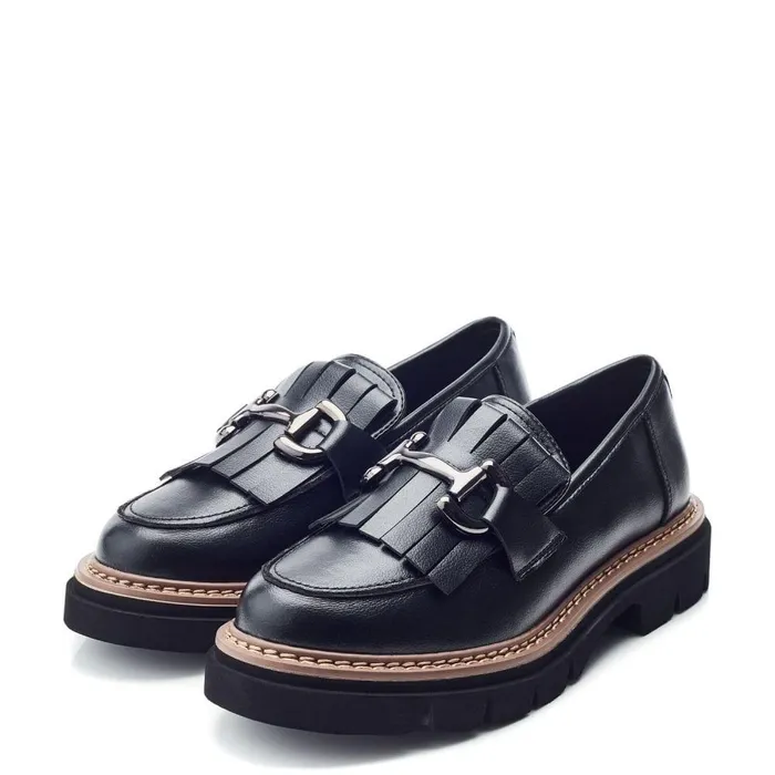 Women Moda In Pelle Casual Shoes Daniya Black Porvair