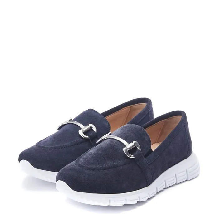 Women Moda In Pelle Casual Shoes Francie Navy Suede