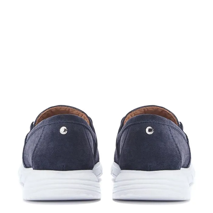 Women Moda In Pelle Casual Shoes Francie Navy Suede