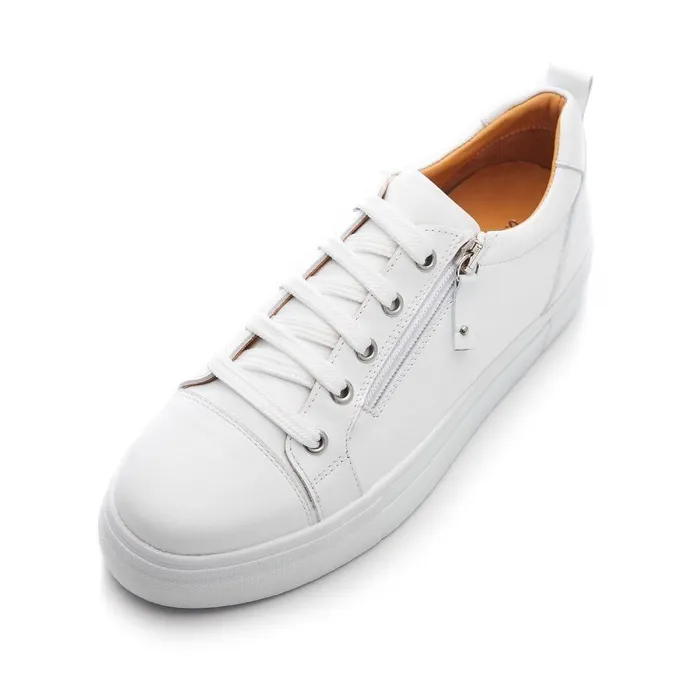 Women Moda In Pelle Chunky Trainers Bsoleful BVisti White Leather