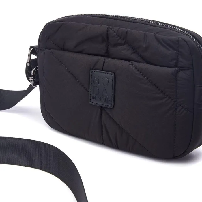 Women Moda In Pelle Crossbody Bags Azani Bag Black Nylon
