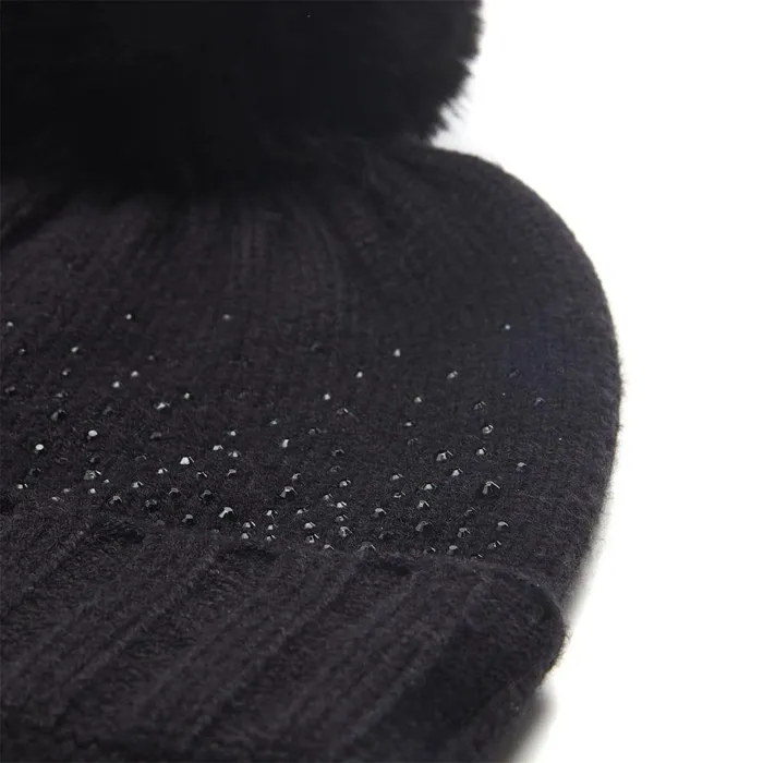 Women Moda In Pelle Hats Praticiohat Black Textile Women Moda In Pelle Hats Praticiohat Black Textile