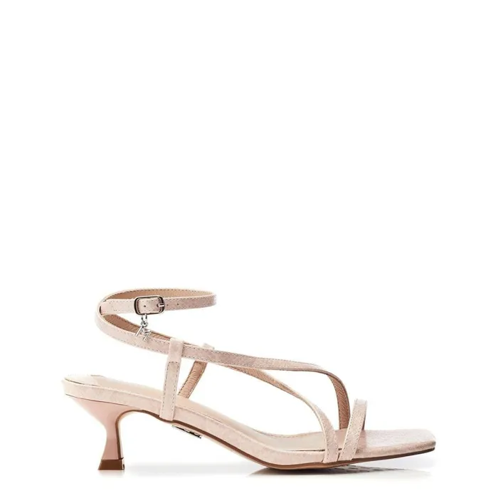 Women Moda In Pelle Heeled Sandals Lisabeth Cameo Porvair