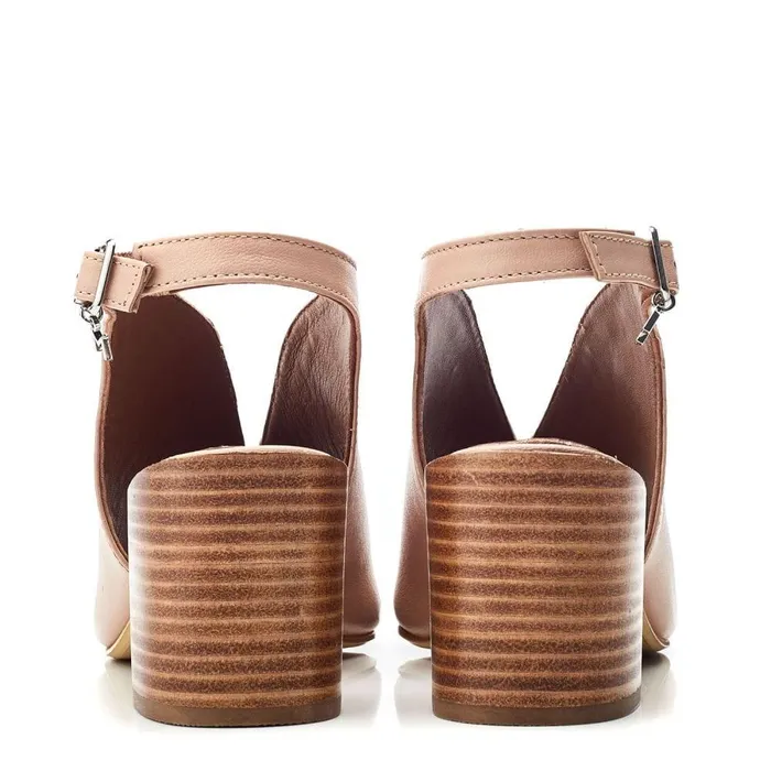 Women Moda In Pelle Heeled Sandals Lonnia Cameo Leather