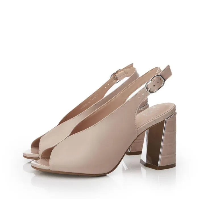 Women Moda In Pelle Heeled Sandals Molina Cameo Leather