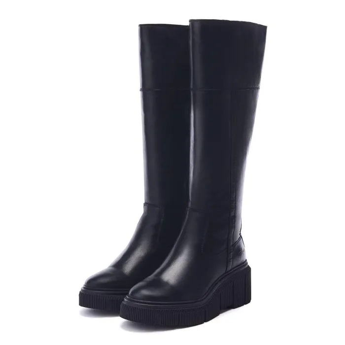 Women Moda In Pelle Knee High Boots Shoon Sh Rivers Black Leather Women Moda In Pelle Knee High Boots Shoon Sh Rivers Black Leather
