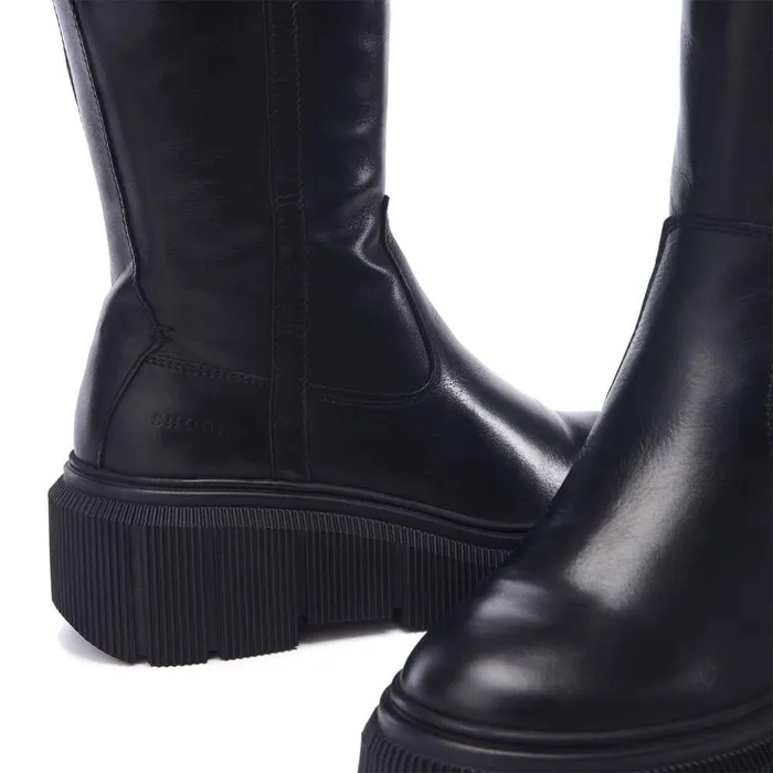 Women Moda In Pelle Knee High Boots Shoon Sh Rivers Black Leather Women Moda In Pelle Knee High Boots Shoon Sh Rivers Black Leather