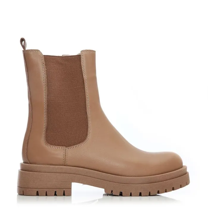 Women Moda In Pelle MidCalf Boots Bsoleful B Wolfie Tan Leather
