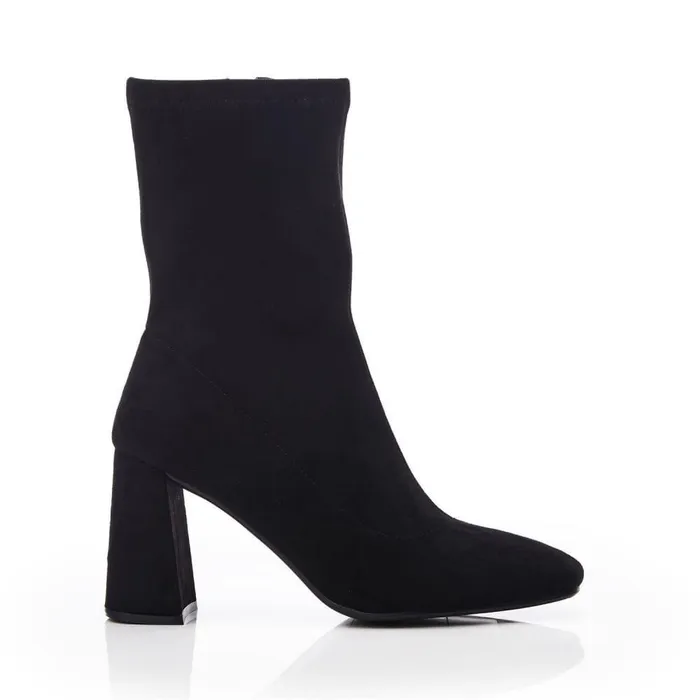 Women Moda In Pelle MidCalf Boots Myler Black Alcantara