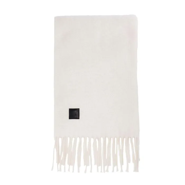 Women Moda In Pelle Scarves Sareyahscarf Cream Textile Women Moda In Pelle Scarves Sareyahscarf Cream Textile