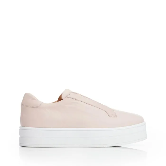 Women Moda In Pelle SlipOn Trainers Bsoleful BBath Nude Leather