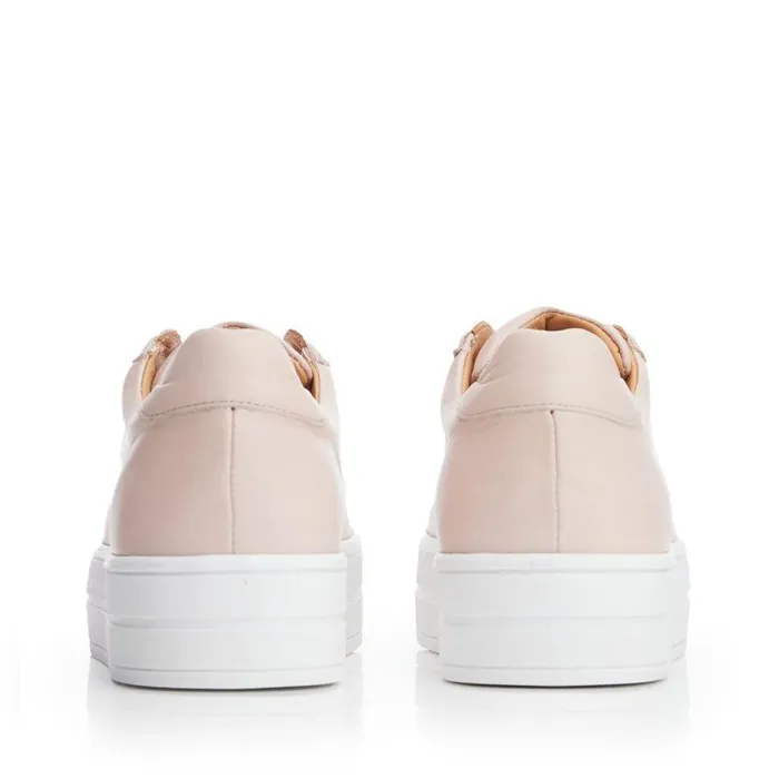Women Moda In Pelle SlipOn Trainers Bsoleful BBath Nude Leather