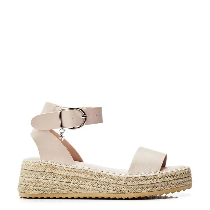 Women Moda In Pelle Wedge Sandals Nasha Cameo Porvair