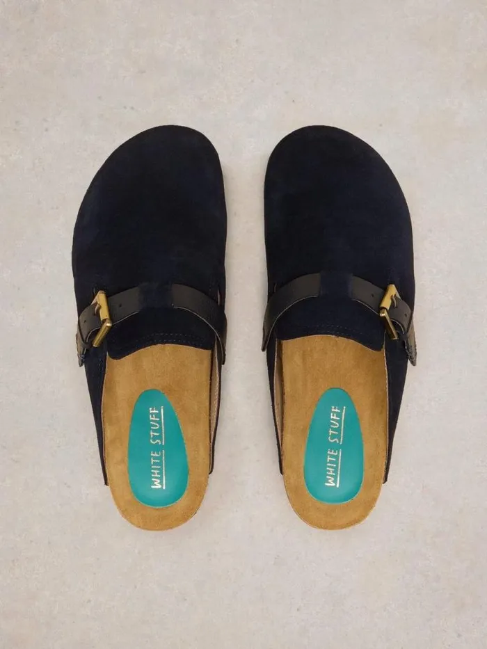 Women Myrtle Suede Slip On Mule Dark Navy White Stuff Mules Women Myrtle Suede Slip On Mule Dark Navy White Stuff Mules