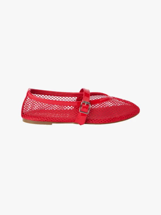 Women Nolita Mesh Mary Jane Red Shoes Lisa Says Gah