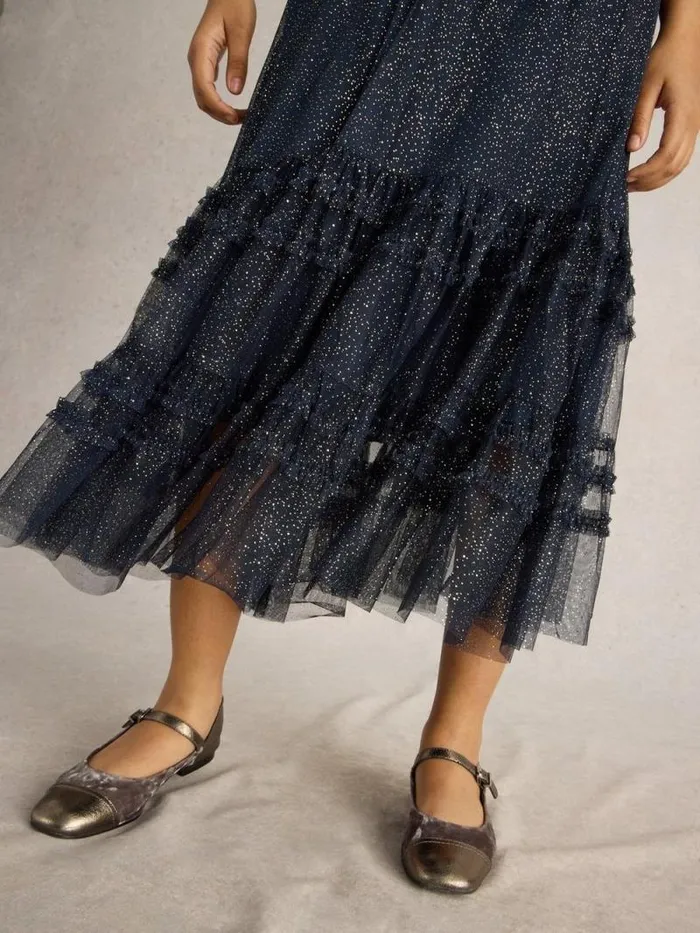 Women Nova Tulle Sparkle Skirt Navy Multi White Stuff Skirts Women Nova Tulle Sparkle Skirt Navy Multi White Stuff Skirts
