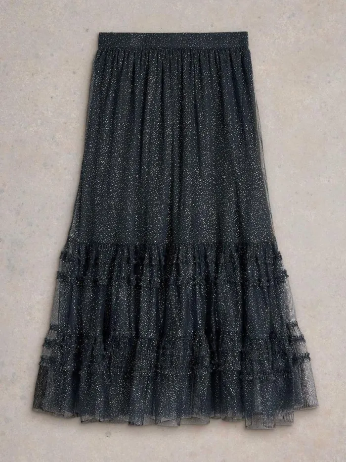 Women Nova Tulle Sparkle Skirt Navy Multi White Stuff Skirts Women Nova Tulle Sparkle Skirt Navy Multi White Stuff Skirts