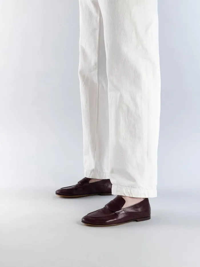 Women Officine Creative Footwear BLAIR 001 White Leather Loafers Women Officine Creative Footwear BLAIR 001 White Leather Loafers
