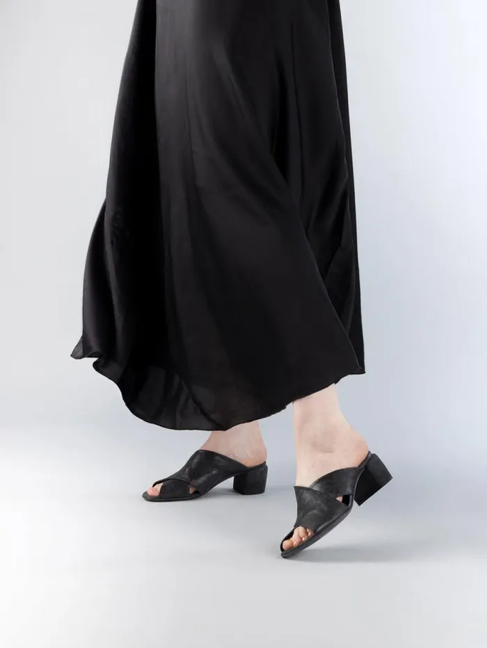 Women Officine Creative Footwear HADRY 007 Black Leather Slide Sandals