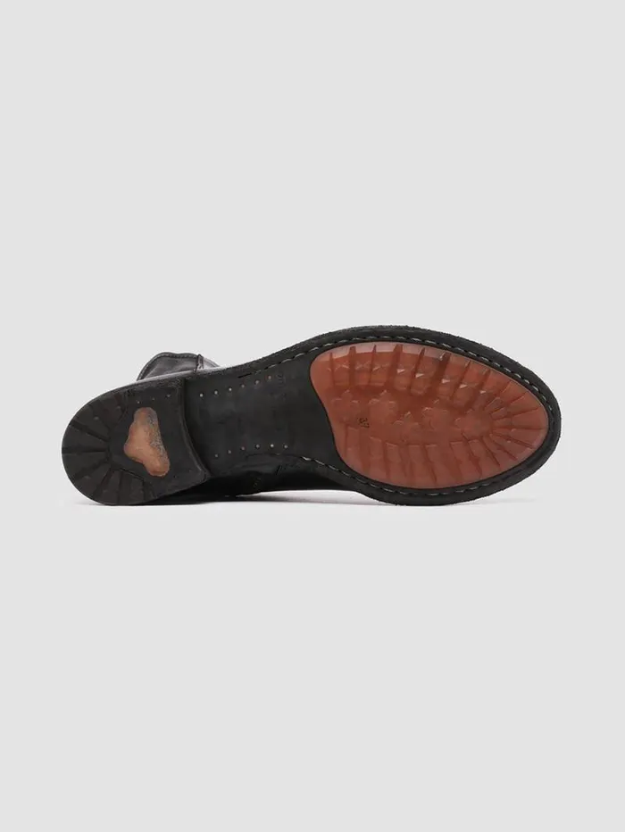 Women Officine Creative Footwear LEXIKON 135 Black Leather Booties Women Officine Creative Footwear LEXIKON 135 Black Leather Booties