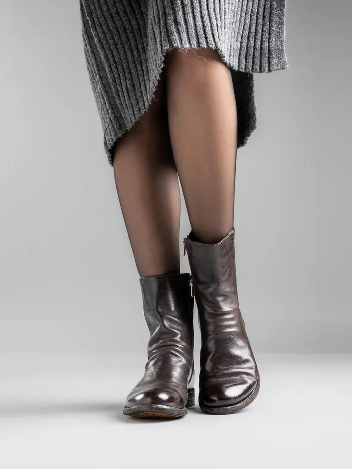 Women Officine Creative Footwear LEXIKON 135 Black Leather Booties Women Officine Creative Footwear LEXIKON 135 Black Leather Booties