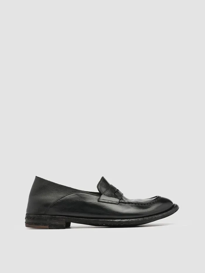 Women Officine Creative Footwear LEXIKON 516 Black Leather Loafers
